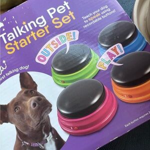 Talking Pet Starter Set - Voice Recording Dog Training Toy